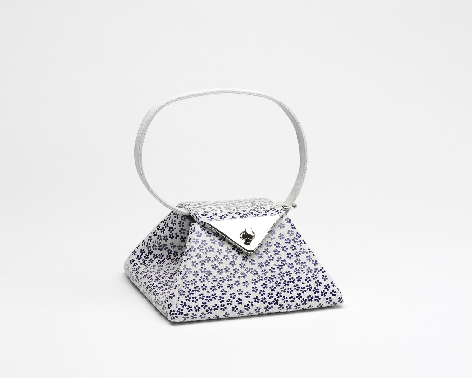 I Am.. White with Navy Blue